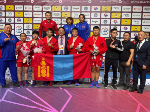 Манай Самбочид ДАШТ-ээс хоёр алт, таван хүрэл медаль хүртлээ